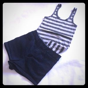 Forever 21 tank top LG and shorts 26